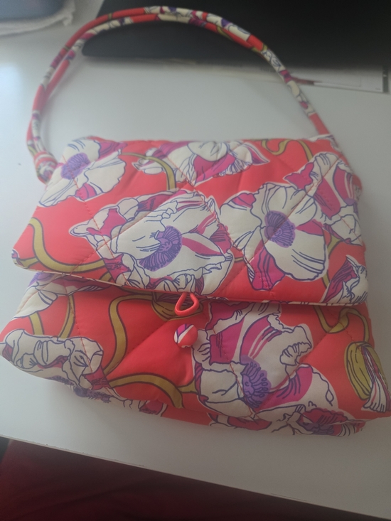 Vera Bradley Handbags - Vera Bradley Baird Hipster Shoulder Bag Swirling Poppies